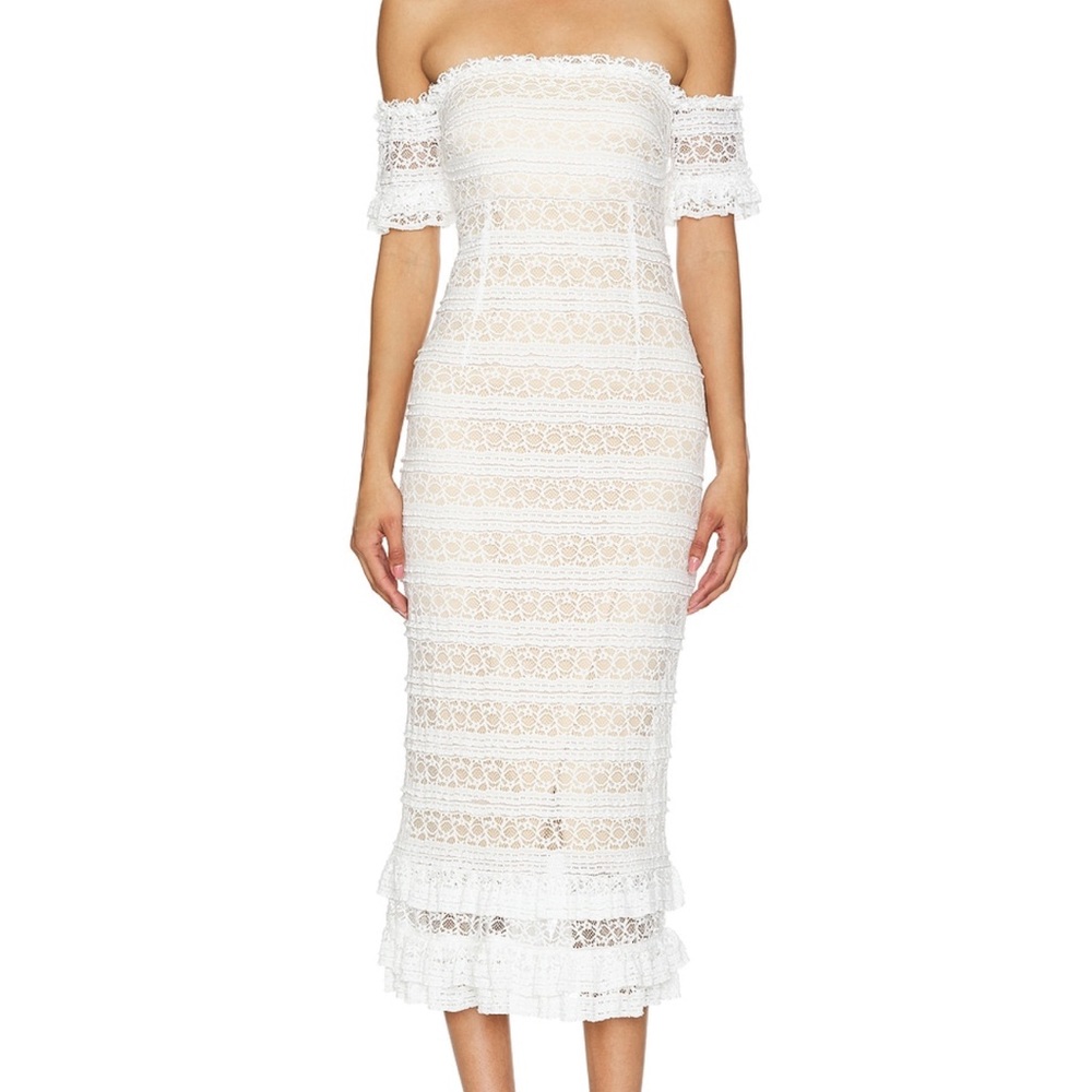 Milano Dress in white